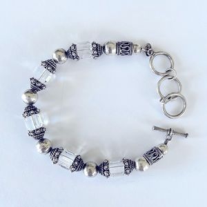 Silver/Crystal Bracelet